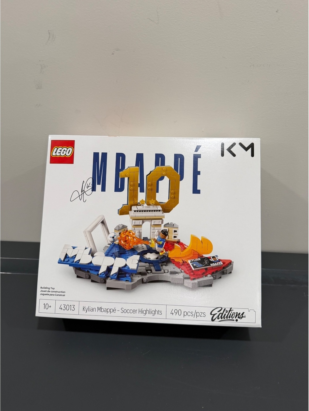 LEGO 43013 Kylian Mbappé Soccer Highlights 490pc New Sealed FIFA World Cup 2026